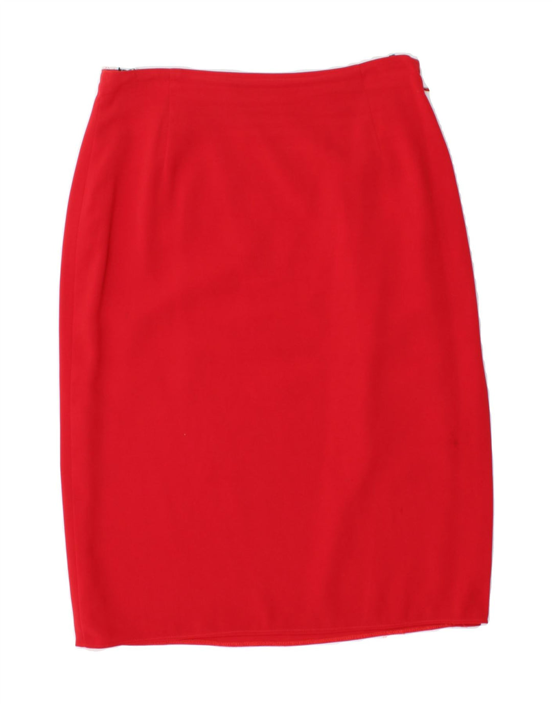 VERA MONT Womens Pencil Skirt UK 16 Large W32 Red Polyester Vintage Vera Mont and Second-Hand Vera Mont from Messina Hembry 
