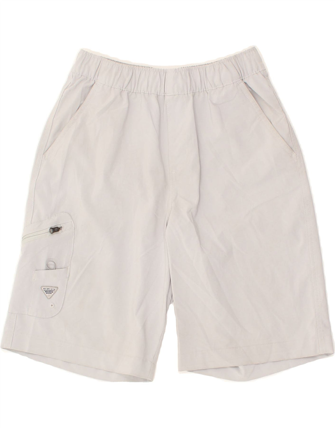 COLUMBIA Boys Sport Shorts 14-15 Years Large  Grey Polyester Vintage Columbia and Second-Hand Columbia from Messina Hembry 
