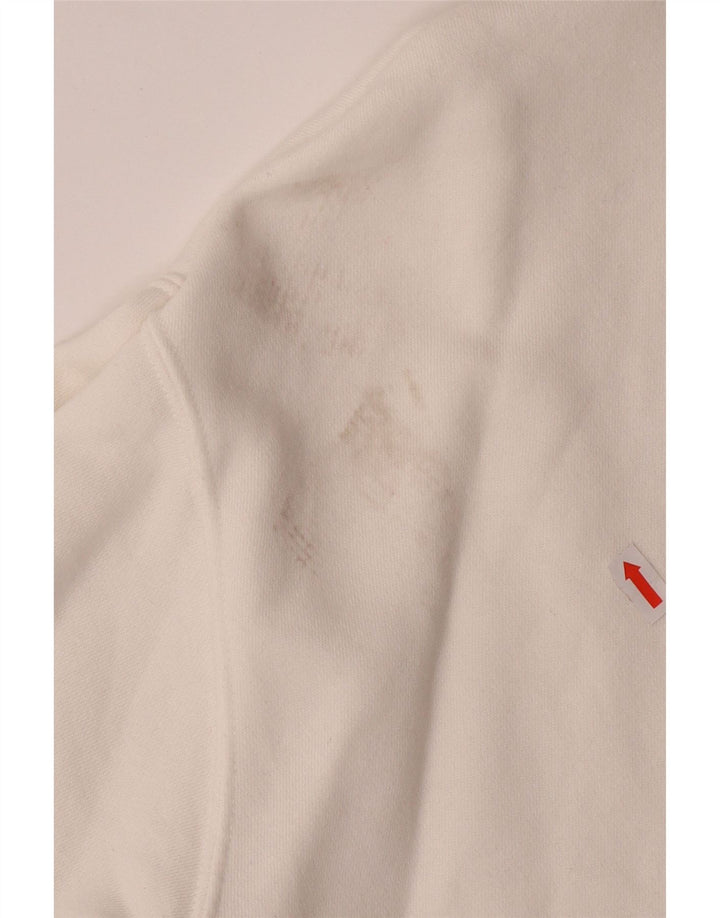 NIKE Herre Loose Fit Grafisk Sweatshirt Jumper XS Hvid Bomuld