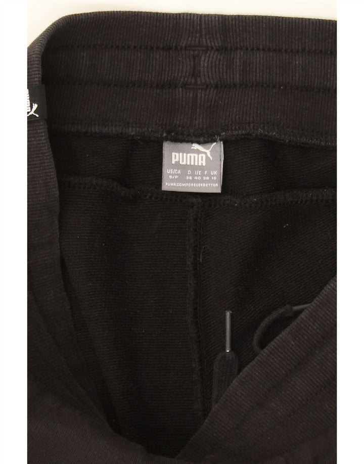 PUMA Womens Tracksuit Trousers Joggers UK 10 Small Black Vintage Puma and Second-Hand Puma from Messina Hembry 