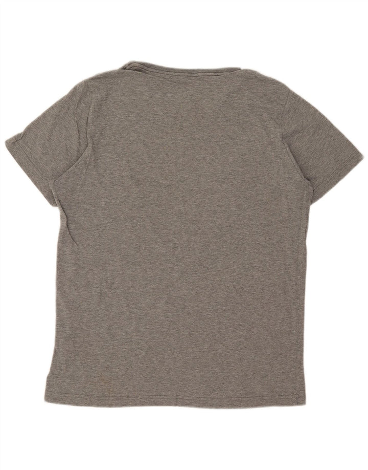 Puma Herre grafisk T-shirt Top Stor grå flækket bomuld