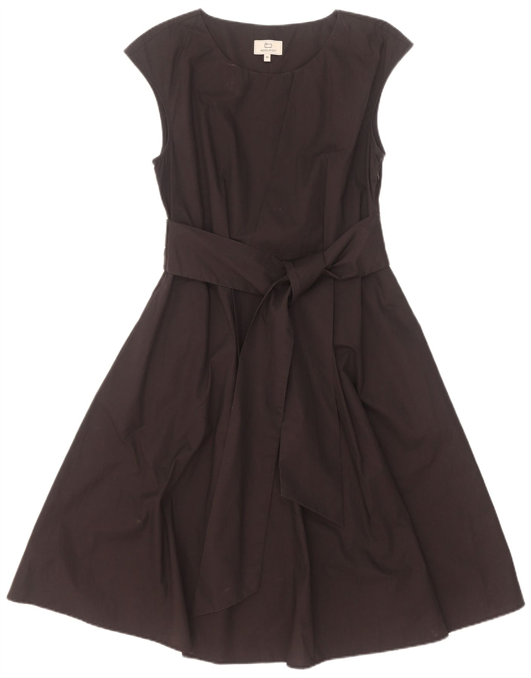 Woolrich Dame A-Line Kjole UK 14 Medium Sort