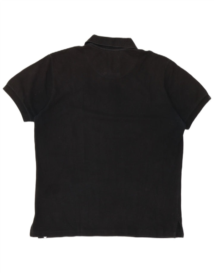 MURPHY & NYE Chicago poloshirt til mænd, stor sort bomuld