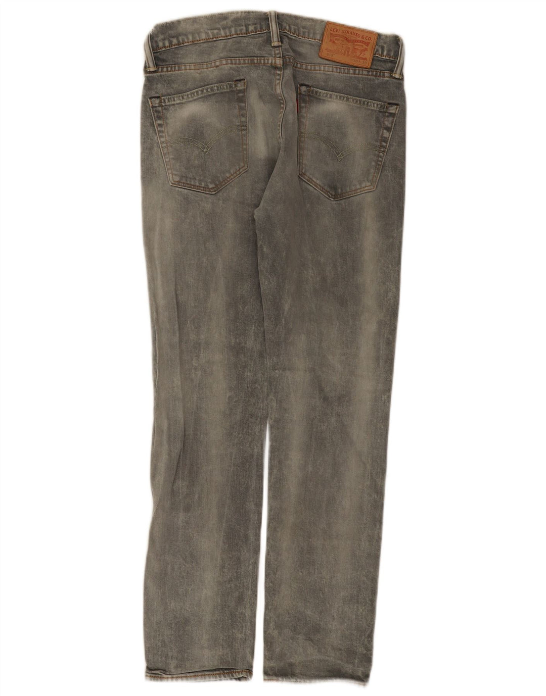 Levi's Mens 510 Skinny Jeans W30 L30 Grå Bomuld