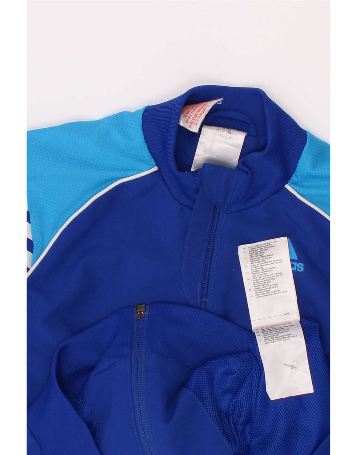 Adidas Træningsdragt Topjakke til drenge 7-8 år Blå Colourblock Polyester