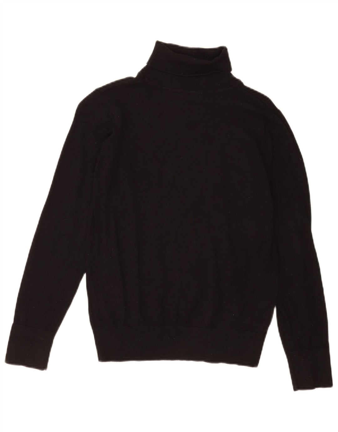 Oasis Dame Rullehals Sweater UK 10 Small Black Viscose