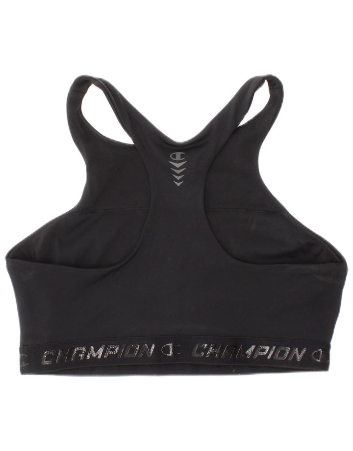 Champion Womens Graphic Sport BH Top Medium Black Sports