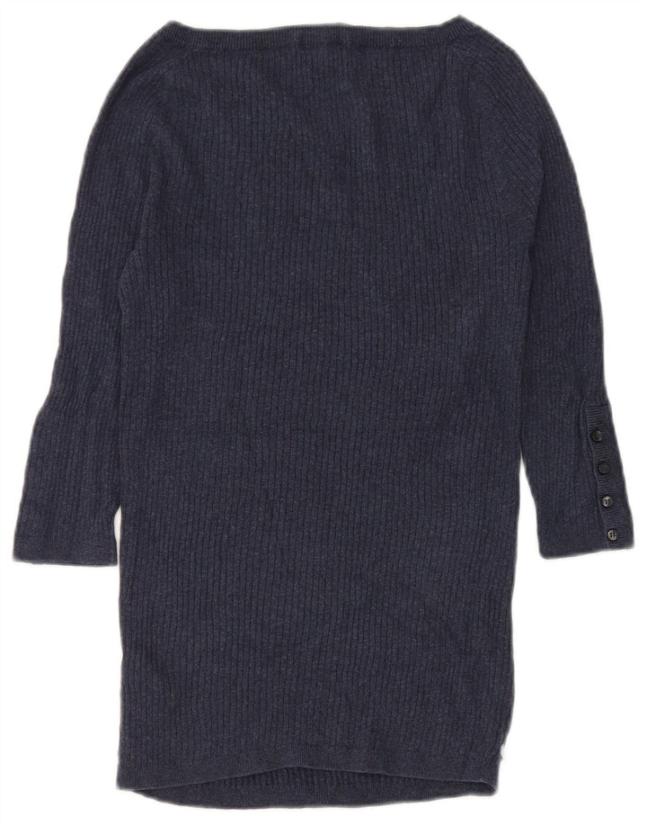 Lacoste dametrøje 3/4-ærmet trøje med bådhals str. 38 Medium Marineblå
