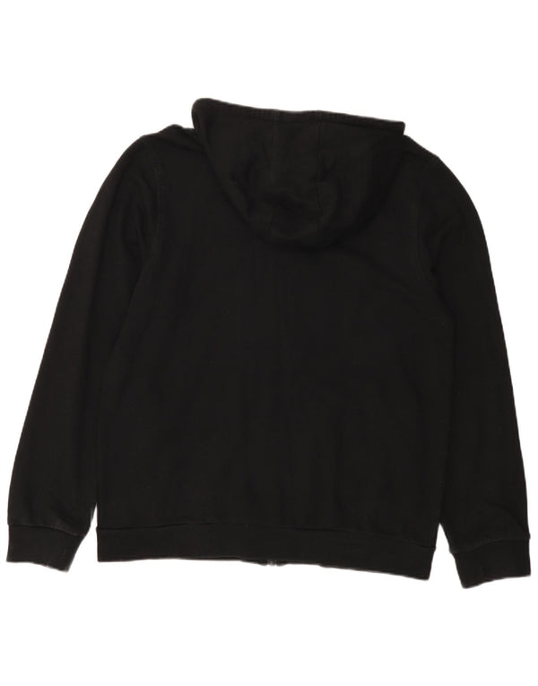 Lacoste Herre hættetrøje med lynlås str. 5 Large Sort bomuld