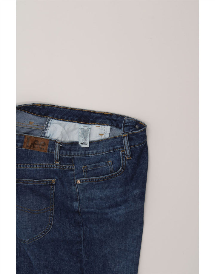 LEE Womens Denim Shorts US 14 XL W34  Navy Blue Cotton Vintage Lee and Second-Hand Lee from Messina Hembry 