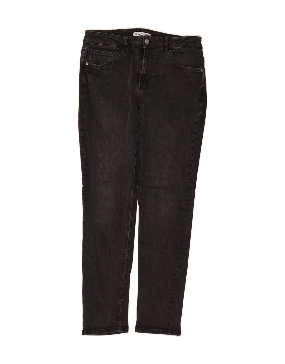 ZARA Mens Slim Jeans EU 42 Large W32 L32 Black Cotton Vintage Zara and Second-Hand Zara from Messina Hembry 