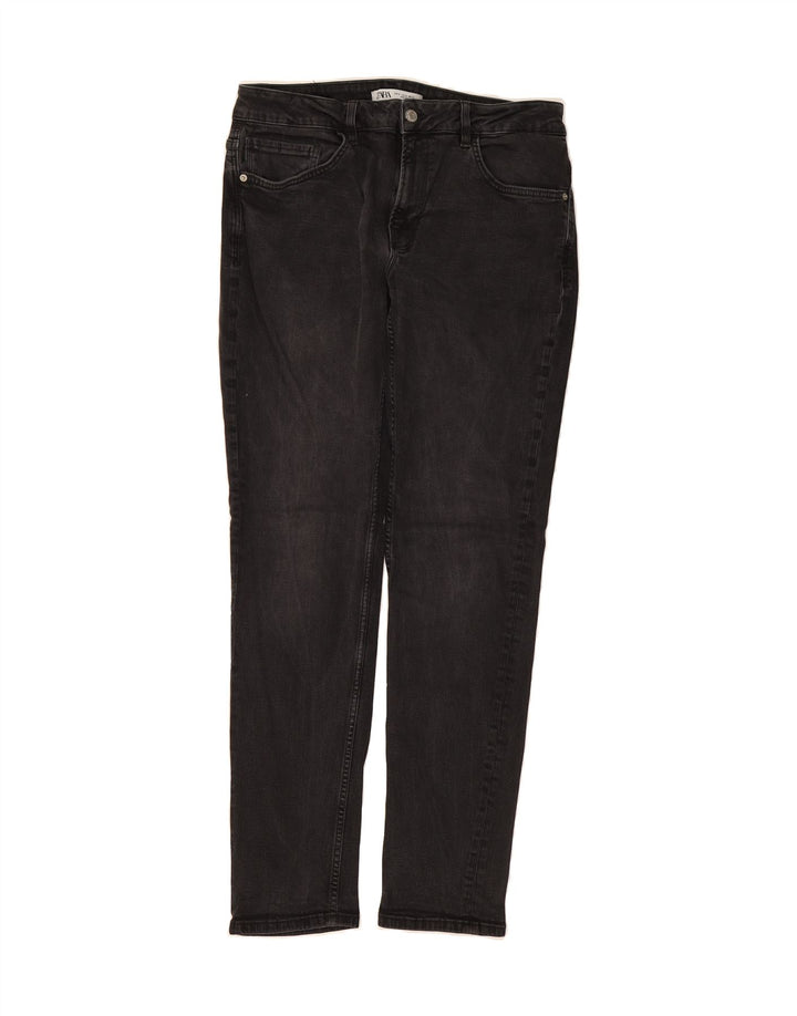 ZARA Mens Slim Jeans EU 42 Large W32 L32 Black Cotton Vintage Zara and Second-Hand Zara from Messina Hembry 