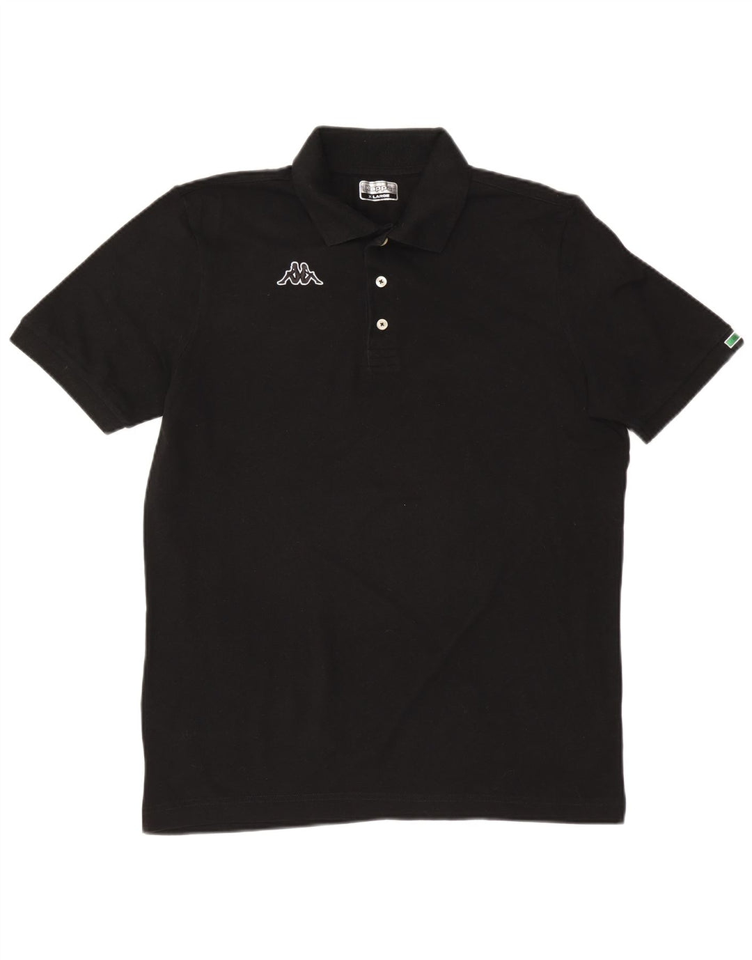 KAPPA Polo Shirt til mænd XL Sort