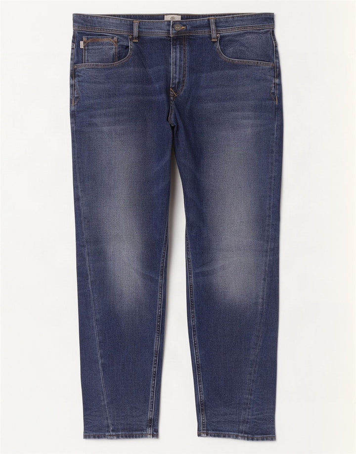 Timberland Straight Jeans til mænd W42 L32 blå bomuld