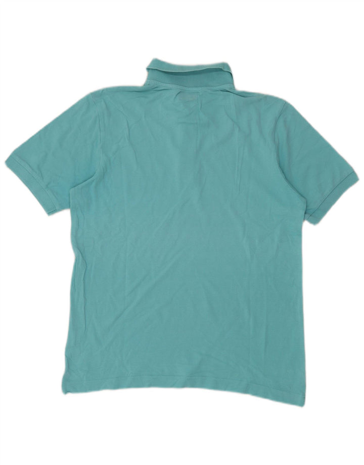 KAPPA Poloshirt til mænd Medium turkis bomuld