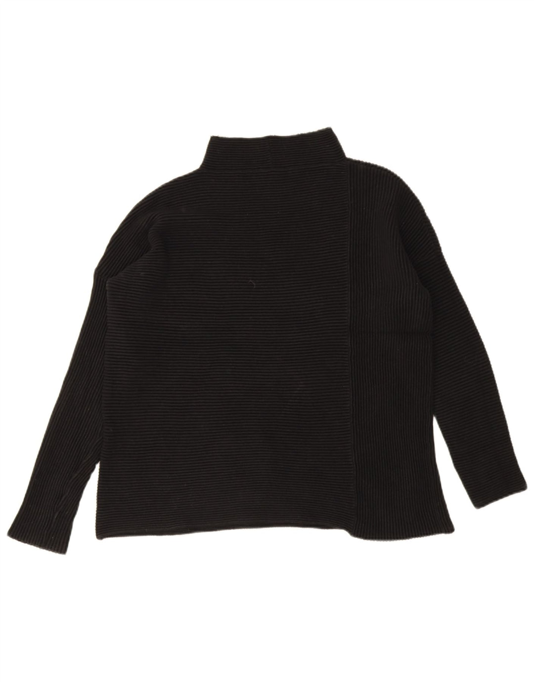 French Connection Dame Turtle Neck Jumper Sweater UK 10 Small Black