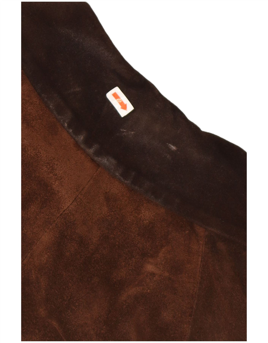 Vintage Dame Oversized Ruskind Windbreaker Coat UK 18 XL Brun