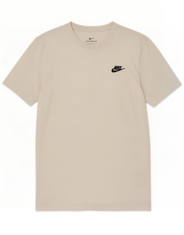Nike T-shirt top mellem mænd, hvid bomuld