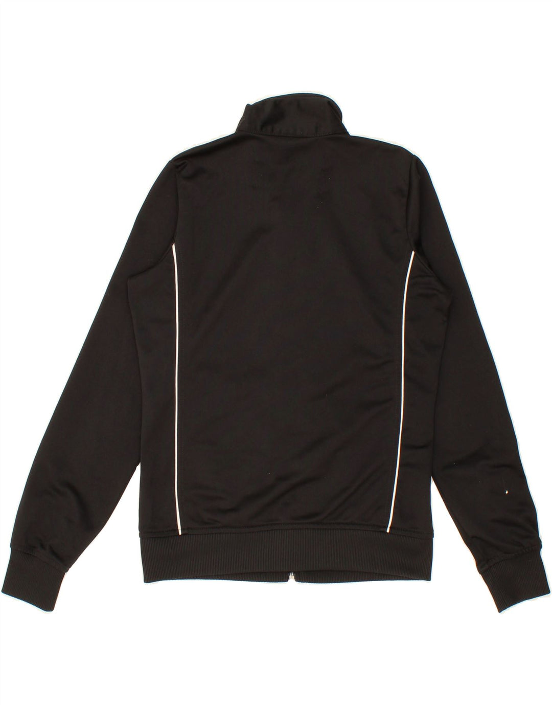 CHAMPION Womens Heritage Fit Tracksuit Top Jacket UK 10 Small Black Vintage Champion and Second-Hand Champion from Messina Hembry 
