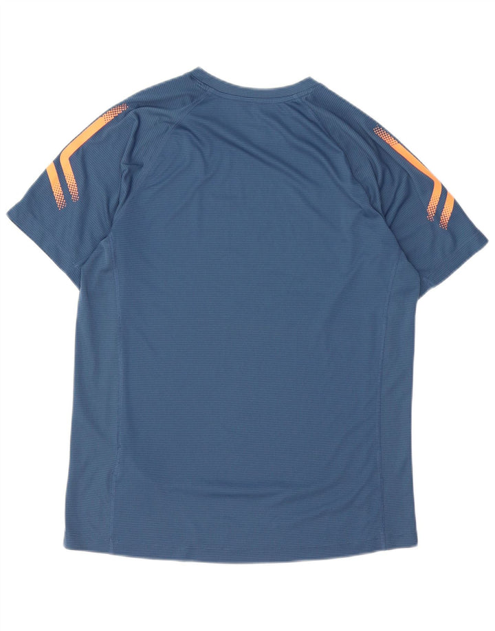 ASICS Herre T-Shirt Top Lille Blå Polyester