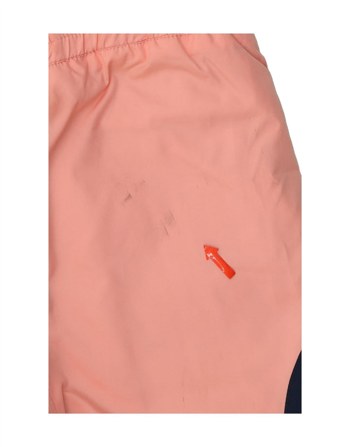 ELLESSE Womens Tracksuit Trousers Joggers UK 12 Medium Pink Colourblock Vintage Ellesse and Second-Hand Ellesse from Messina Hembry 