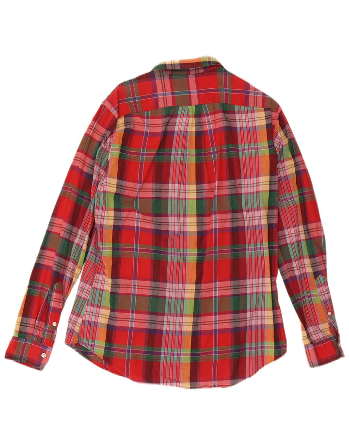 Polo Ralph Lauren Herre Custom Fit skjorte medium flerfarvet ternet bomuld