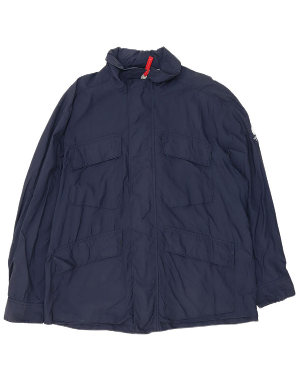 Murphy & Nye Herre Utility Jacket UK 42 XL Navy Blue Polyester