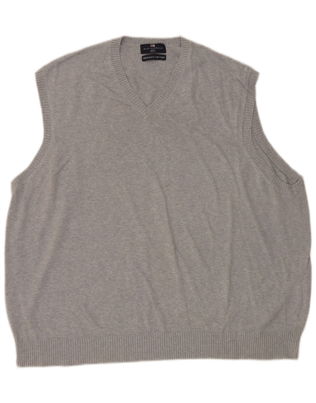 Marks & Spencer Herre Blue Harbor Vest Tank Top XL Grå Bomuld