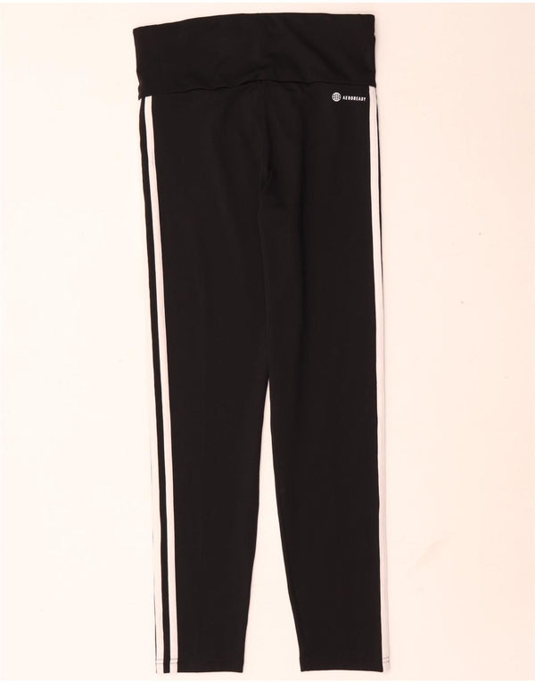 Adidas Girls Aeroready Leggings 14-15 år Sort