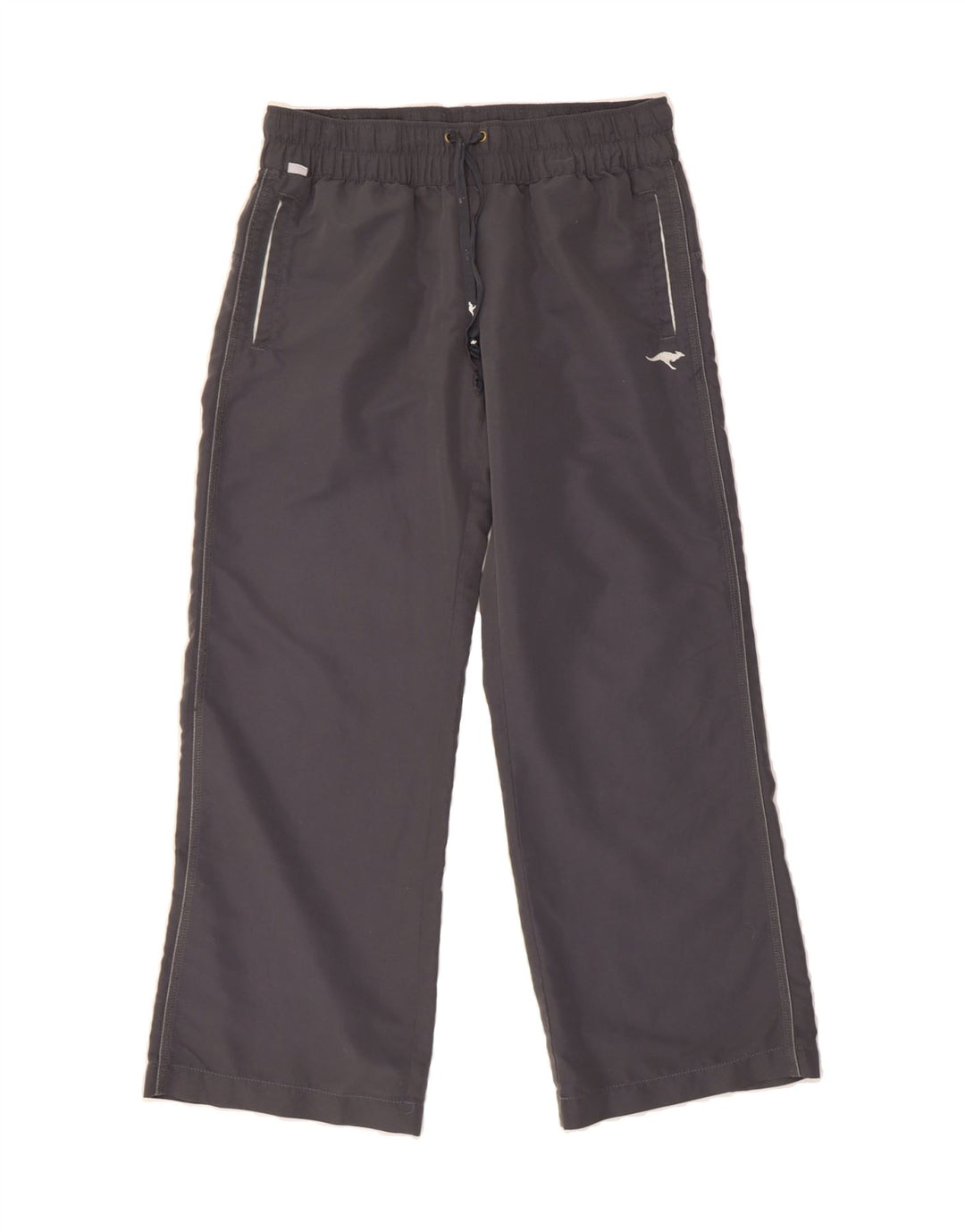 KANGAROOS Boys Tracksuit Trousers 15-16 Years XL Grey Polyester Vintage Kangaroos and Second-Hand Kangaroos from Messina Hembry 