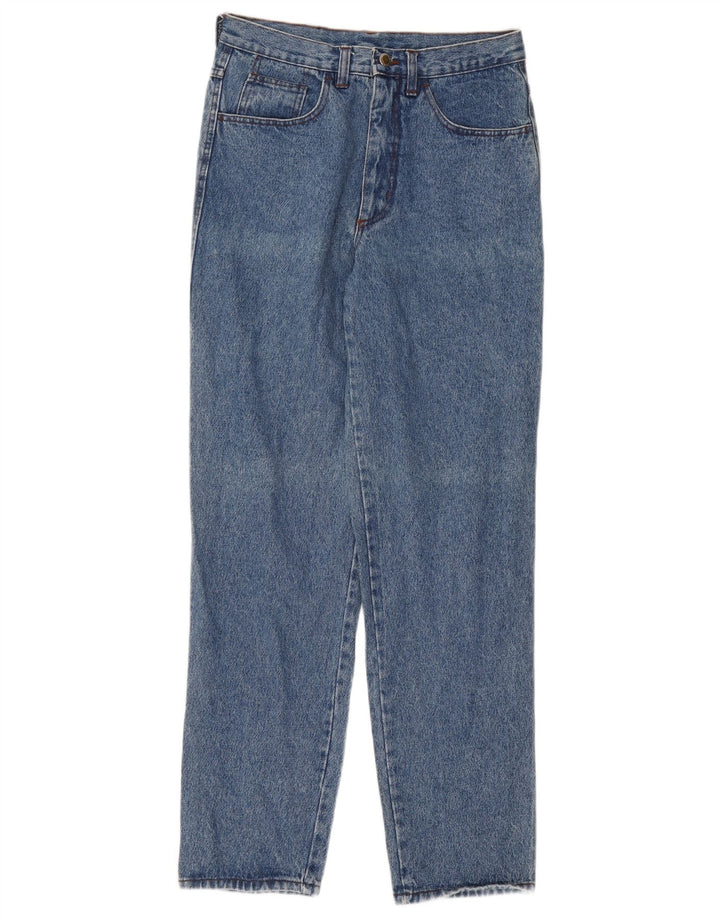 NORWAY Womens Tapered Jeans W30 L31 Blue