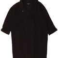 Topshop Dame Oversized Overfrakke UK 14 Stor Sort Polyester