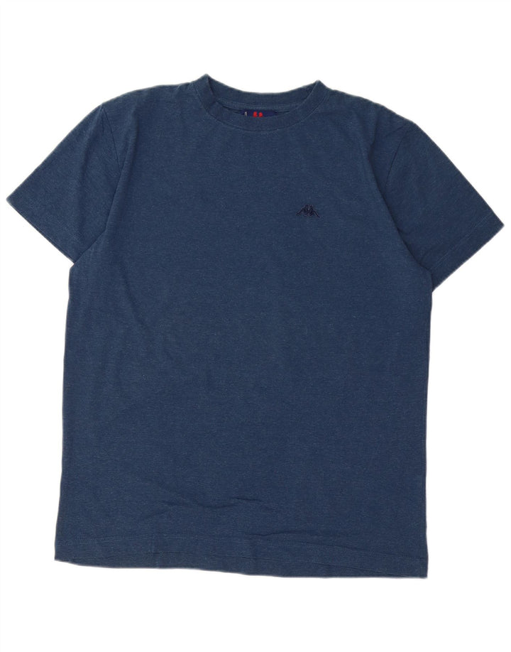 KAPPA Herre T-Shirt Top Medium Marineblå Bomuld