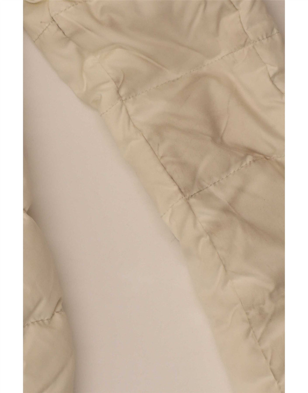 Tommy Hilfiger Dame Polstret Jakke UK 14 Medium Off White Polyester