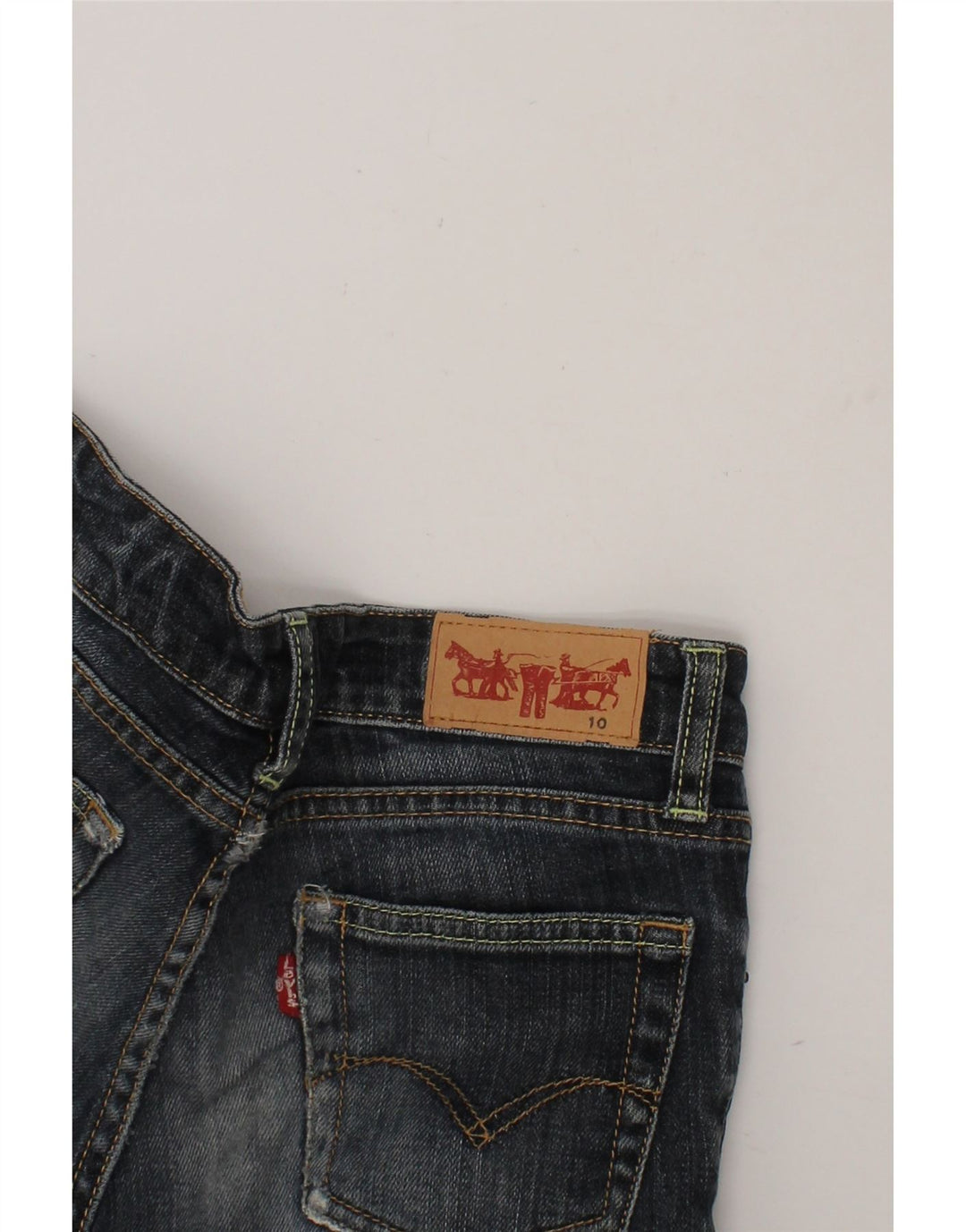 LEVI'S Boys Slim Jeans 9-10 Years W26 L26 Blue Cotton Vintage Levi's and Second-Hand Levi's from Messina Hembry 