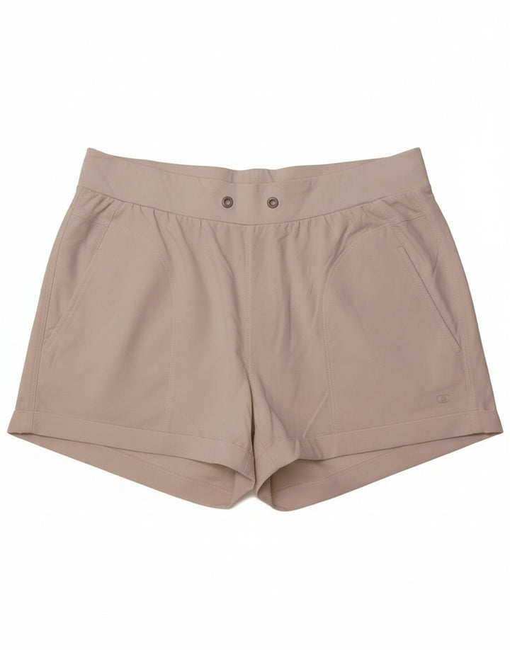 Champion Womens Heritage Fit Sportsshorts UK 12 Medium White