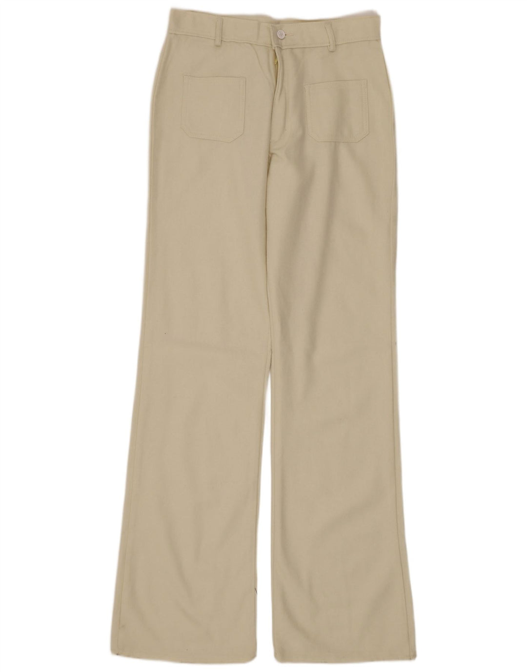 VINTAGE Dame Bootcut Casual Bukser W30 L34 Beige