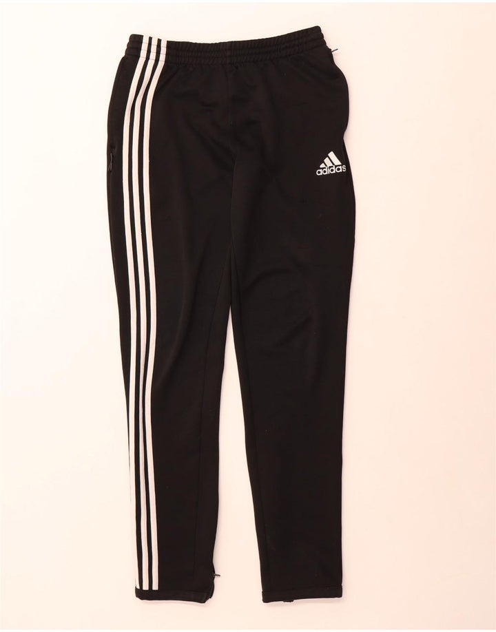 Adidas drenge Clima 365 træningsdragt bukser 15-16 år sort polyester