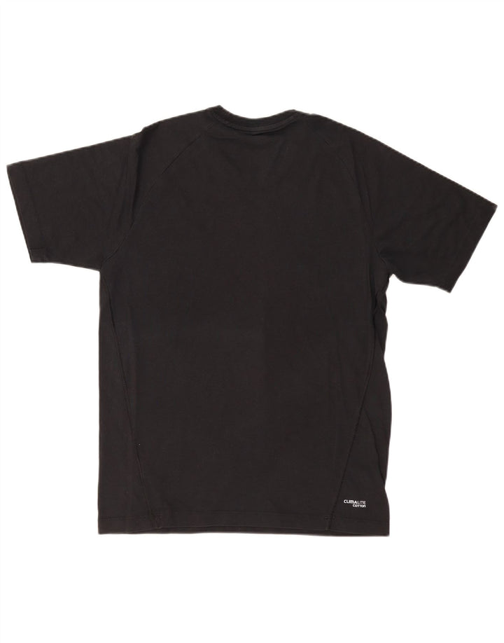 ADIDAS Herre Clima 365 T-Shirt Top Lille sort bomuld
