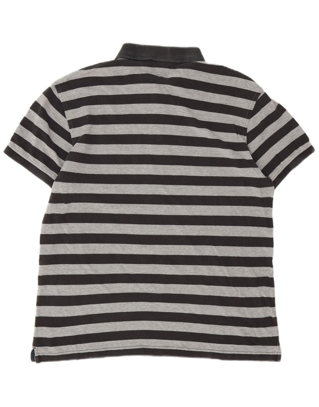 Levi's herre poloshirt XL gråstribet bomuld
