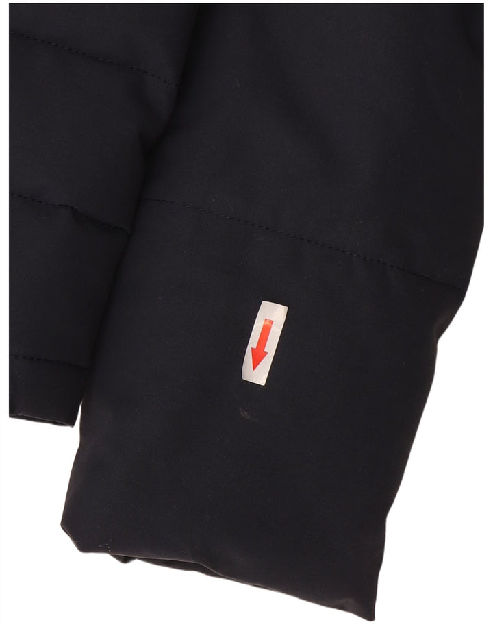 Jack Wills Dame Hættejakke UK 8 Small Navy Blue