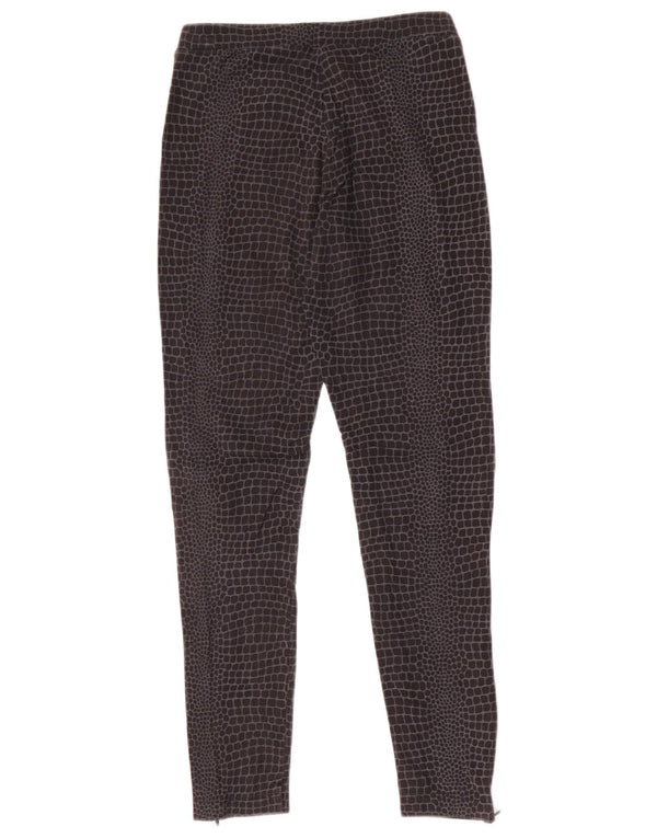 Champion Womens Heritage Fit Leggings UK 4 XS Grå Animal Print