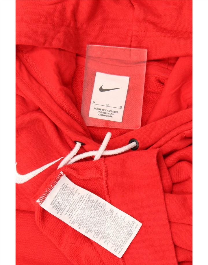 Nike oversized hættetrøje til kvinder DK 14 Medium rød bomuld