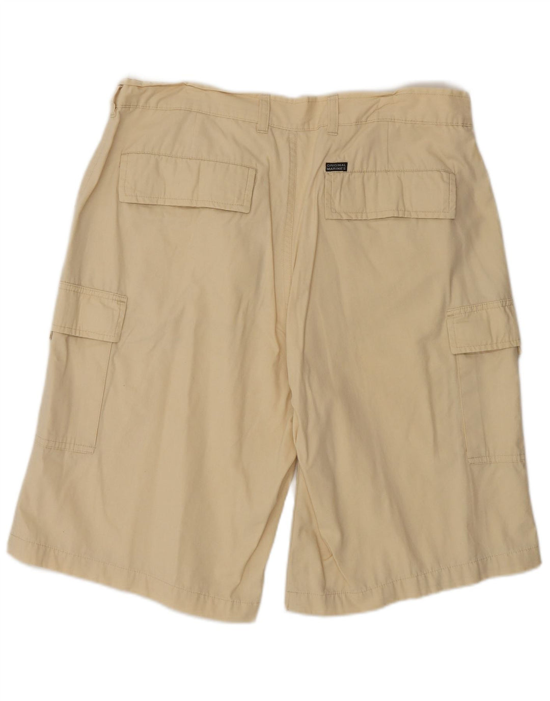 VINTAGE Cargo Shorts til kvinder W34 Large Beige Bomuld