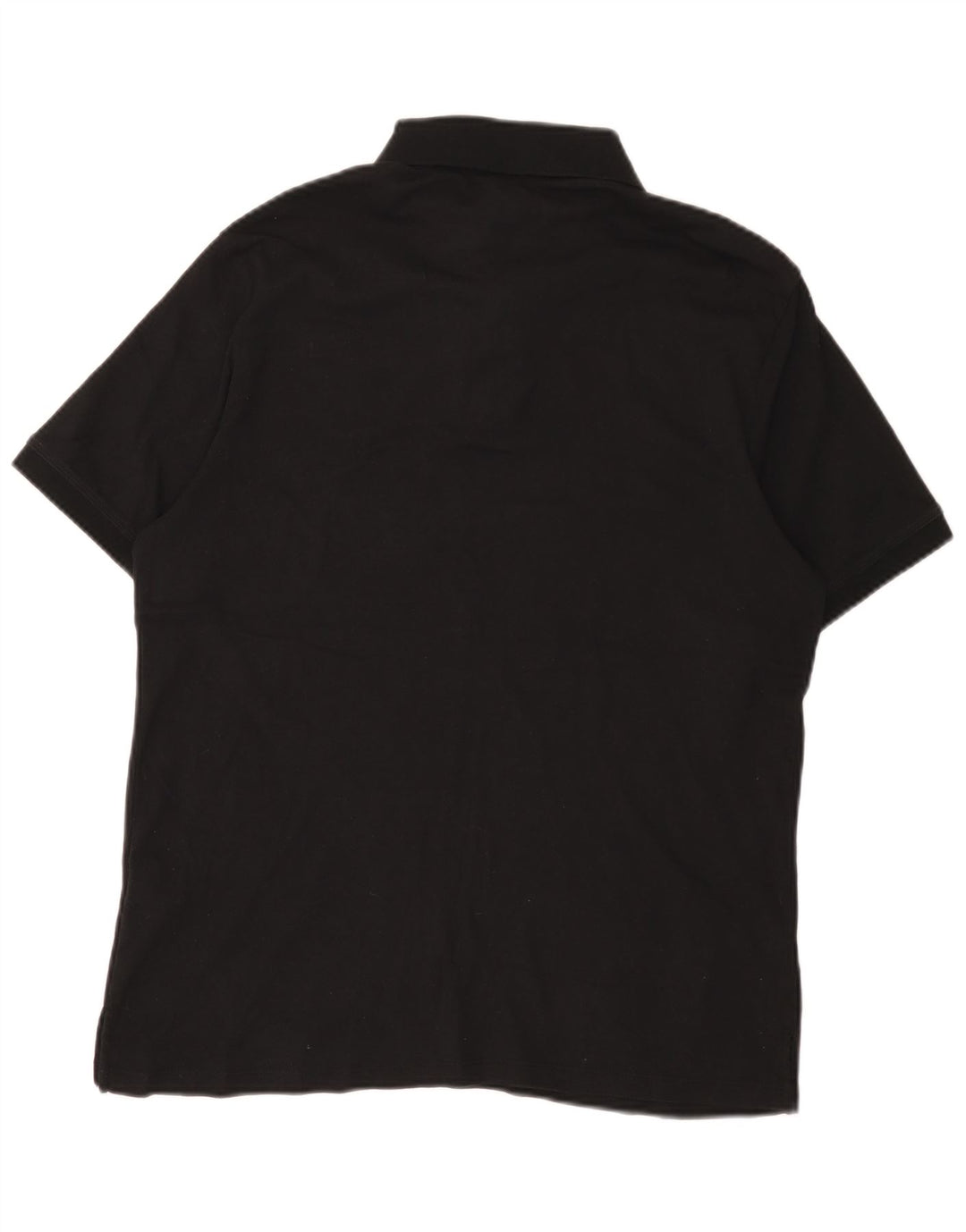Dkny Herre Polo Shirt Stor Sort Bomuld