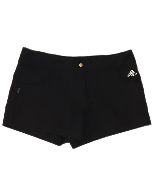 Adidas Dame Casual Shorts UK 12 Medium W32 Sort Polyester