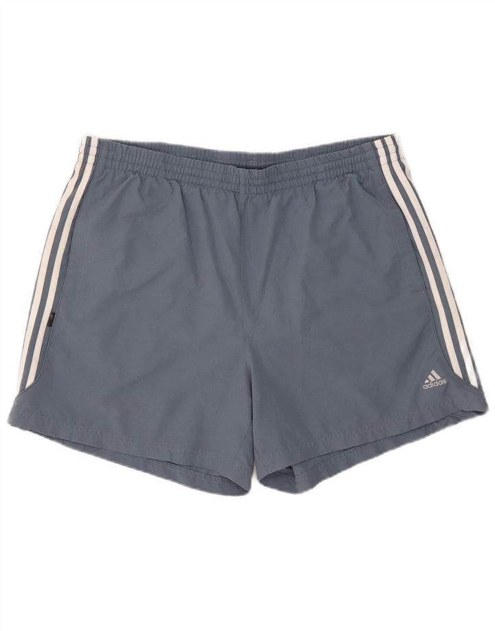 Adidas Herre Sportshorts XL Blå Polyester