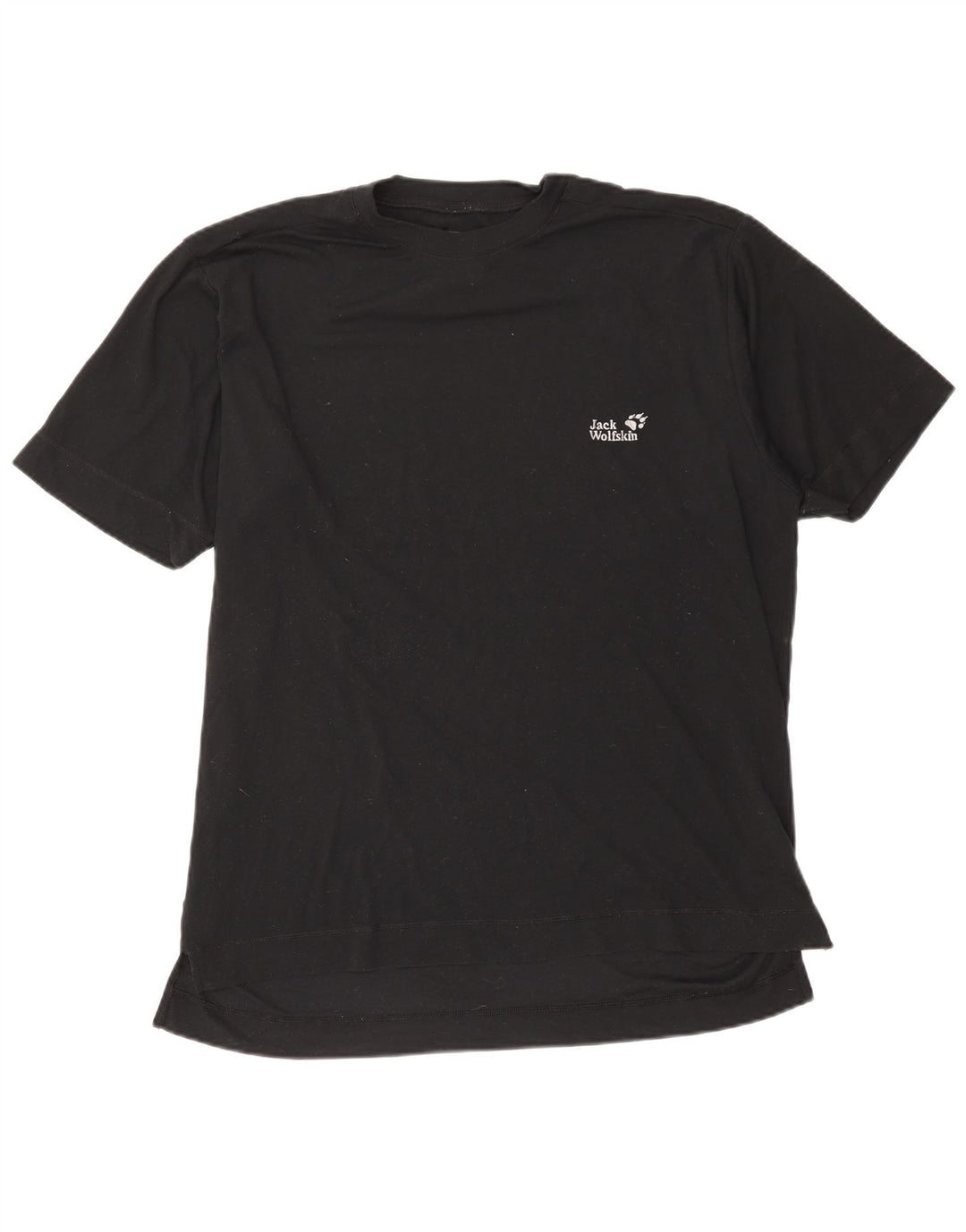 Jack Wolfskin Herre T-Shirt Top 2XL Sort Polyester