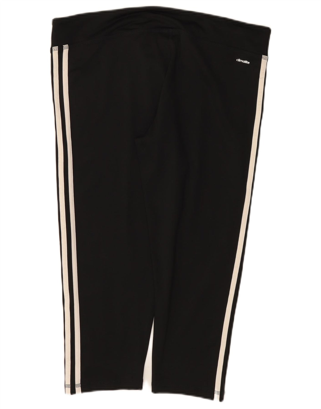 Adidas Dame Climalite Capri Leggings UK 20/22 XL Sort Polyester