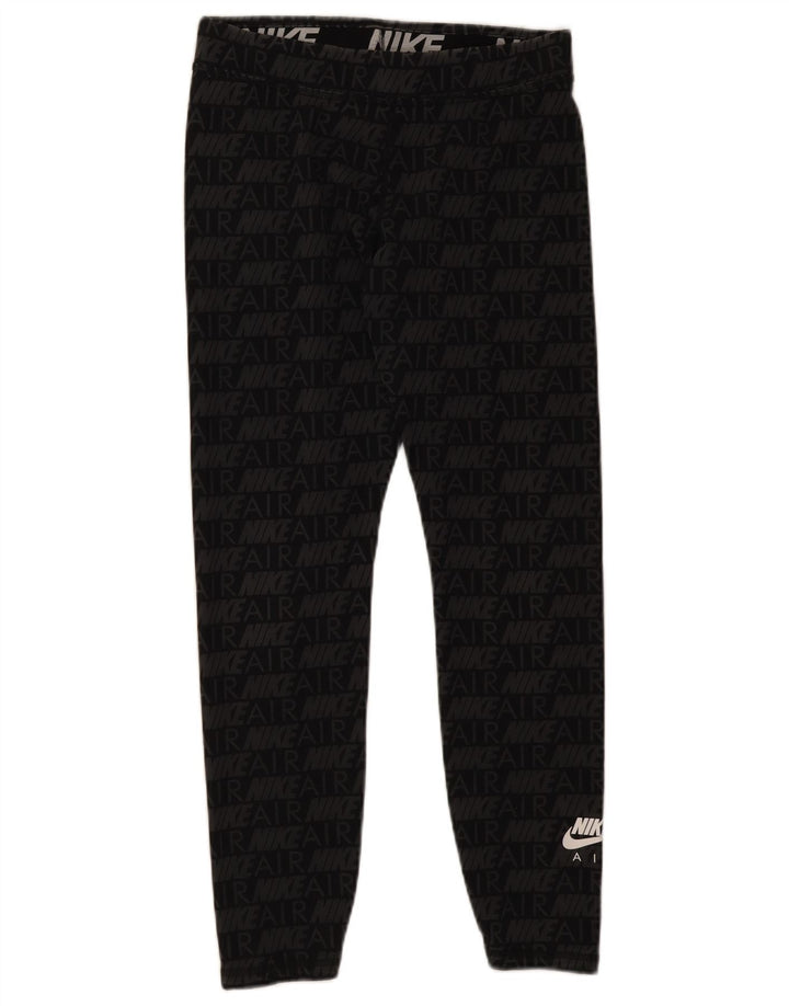 Nike Grafiske Leggings til kvinder UK 12 Medium Grå